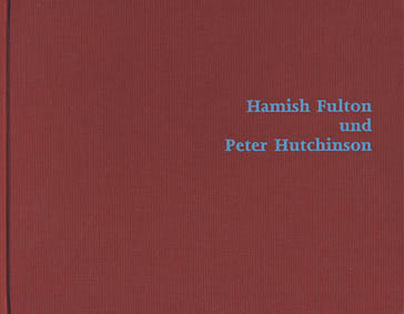 List of artists' books by Hamish Fulton